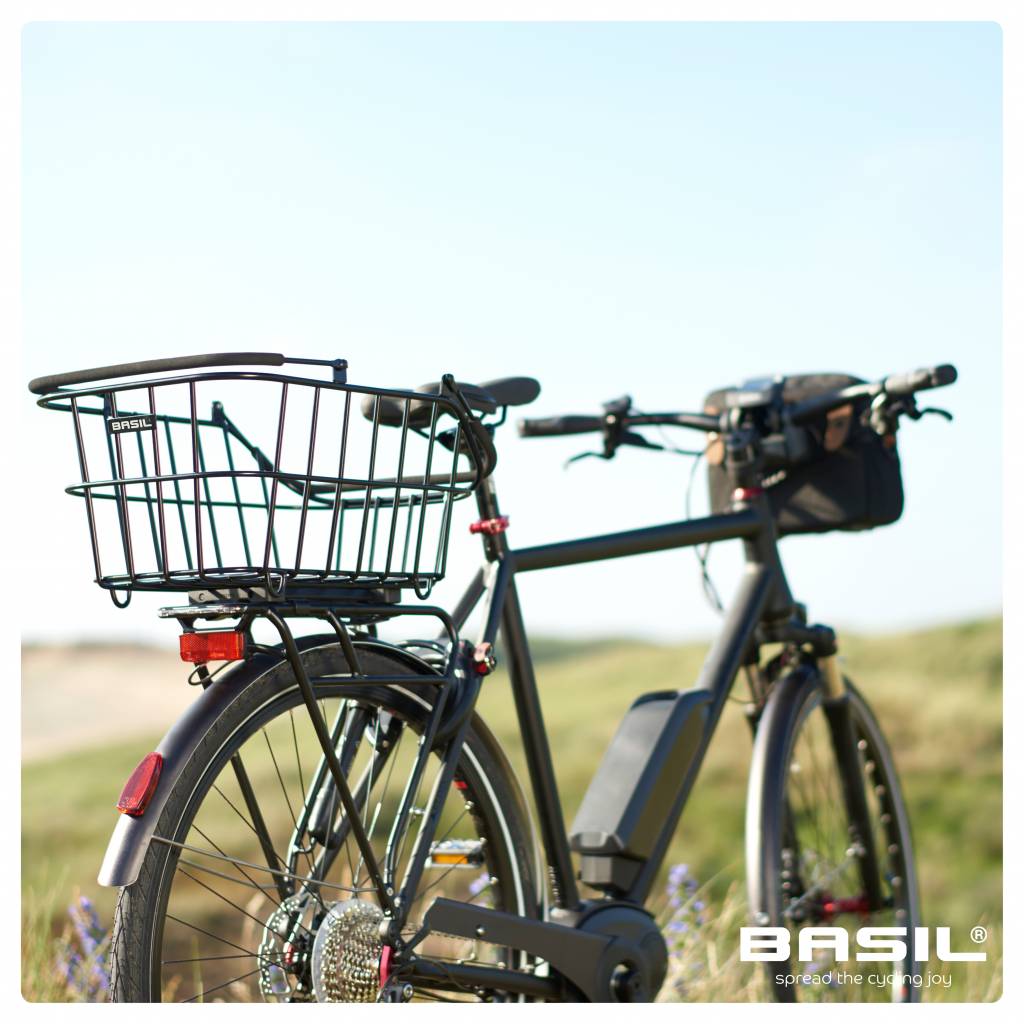 detachable rear bike basket