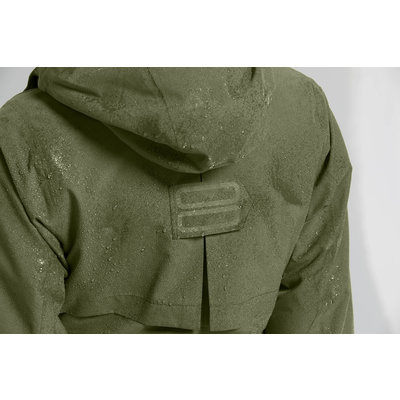 Basil Mosse bicycle rain parka - women - green