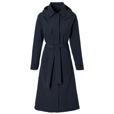 Basil Mosse Fahrradregentrenchcoat - Damen - blau