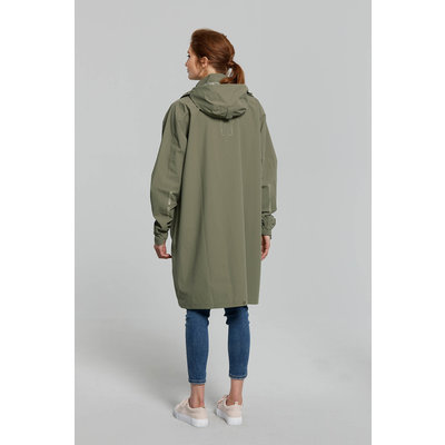 Basil Mosse bicycle rain poncho - unisex - green