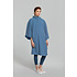 Basil Hoga fietsregenponcho - unisex - blauw