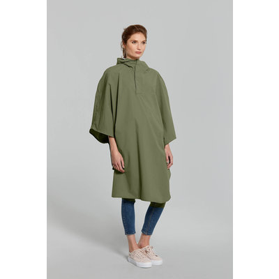 Basil Hoga Fahrradregenponcho - Unisex - grün