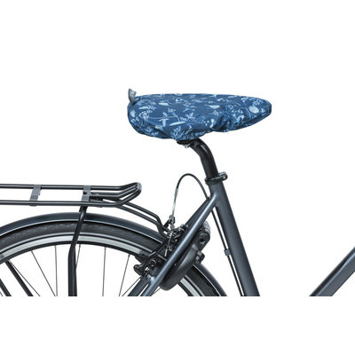 Basil Wanderlust - saddle cover - indigo blue