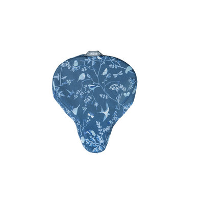 Basil Wanderlust - saddle cover - indigo blue