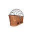 Basil Pasja - dog bicycle basket MIK -  medium - 45 cm - rear -natural