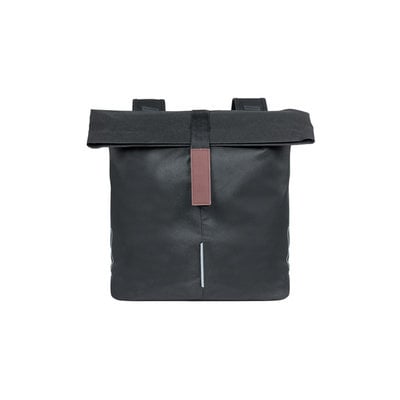 Basil City - double bicycle bag - 28-32 liter - black