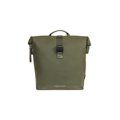 Basil SoHo - dubbele fietstas Nordlicht  - 36 liter - mosgroen