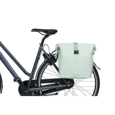 Basil SoHo - Fahrrad Doppeltasche Nordlicht  - 36 Liter - pastelgrün