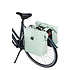 Basil SoHo - dubbele fietstas Nordlicht - 36 liter - pastel groen