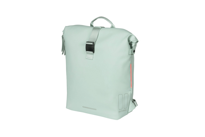 Basil SoHo - bicycle backpack Nordlicht - 14 liter - pastel green