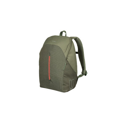 Basil B-Safe Commuter - Fahrradrucksack für 15,6inch Laptop - 18 Liter - olivengrün