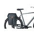 Basil Miles Tarpaulin - double bicycle bag - 34 liter - black/orange
