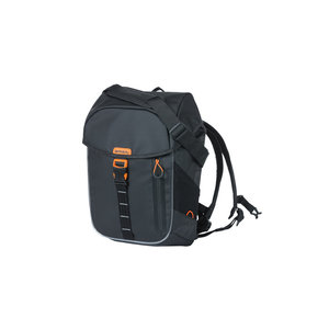 Miles Tarpaulin - bike daypack Nordlicht - black