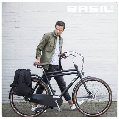 Basil Flex - fietsrugzak - 17 liter- signal rood