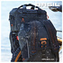 Basil Miles Tarpaulin - bicycle daypack - 13 liter - black/orange