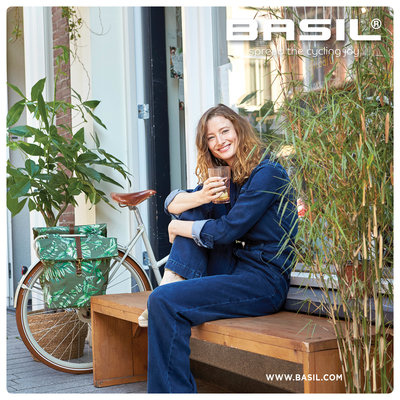 Basil Ever-Green - Fahrrad Doppeltasche - 24-28 Liter - sandshell beige