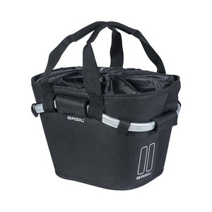 Basil Classic Carry All KF - bicycle basket - front - black