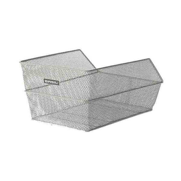 Cento - bicycle basket - silver