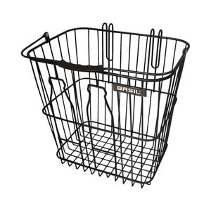 Bottle basket - bicycle basket - black