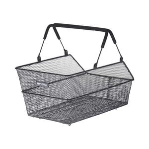 Electric Bike Accessories Front Basket Shopping Vegetable Thickened Metal Bike Basket Large Capacity Electric Vehicle Basket 22X28x16cm 