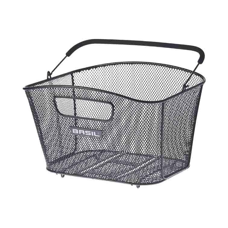 removable rear bike basket