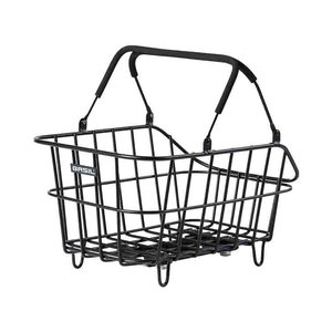 Basil Cento Alu MIK - bicycle basket - black