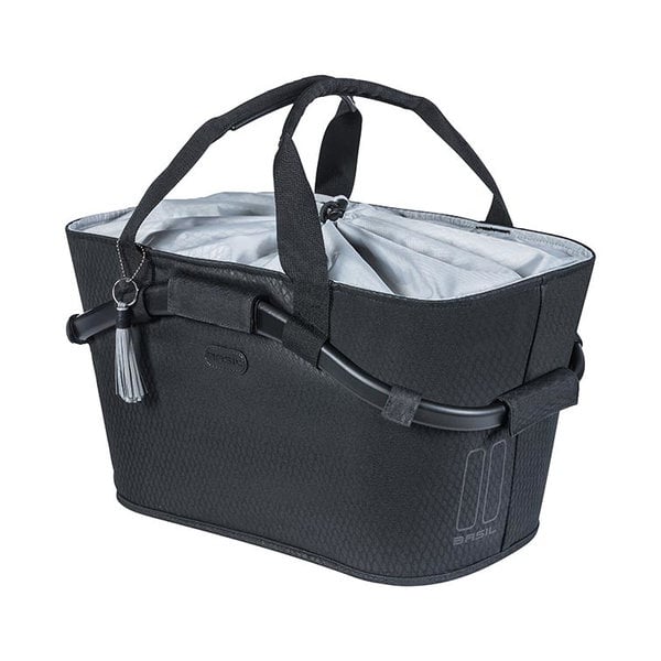 Noir Carry All rear basket MIK - black