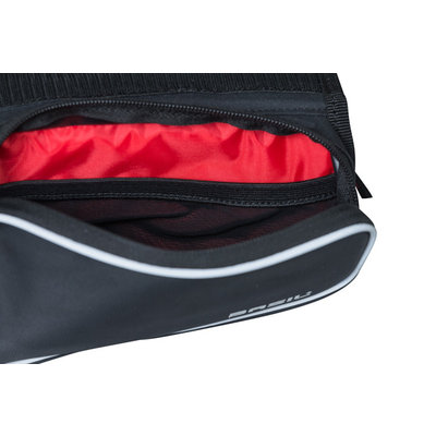 Basil Sport Design - top tube frame bag double M - 3 liter - black