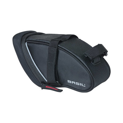 Basil Sport Design - zadeltas M - 1 liter - zwart