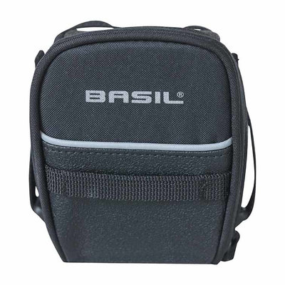 Basil Sport Design - zadeltas M - 1 liter - zwart