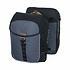 Basil Miles - double cycle bag - 26 liter - black/grey