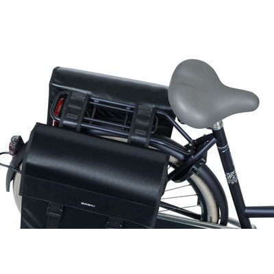 Basil Urban Load - dubbele fietstas - 48-53 liter - zwart