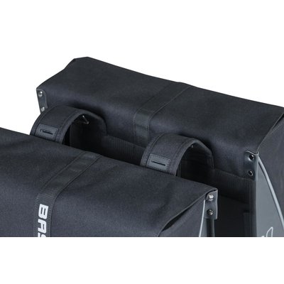 Basil Forte - double bicycle bag - 35 liter - black