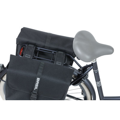 Basil Forte - double bicycle bag - 35 liter - black