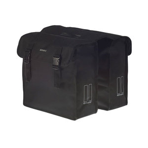 Mara XL - double bicycle bag - black