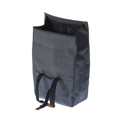 Basil Urban Dry - fietsshopper - 21 liter - charcoal melee