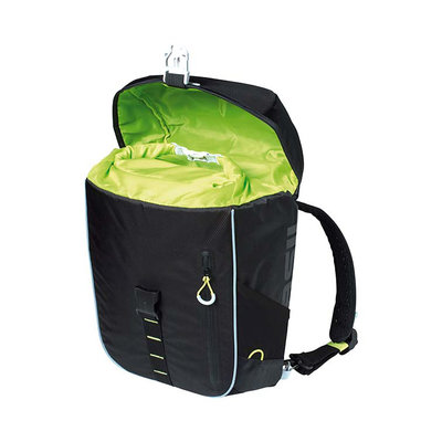 Basil Miles - Fahrradrucksack - 13 Liter - schwarz