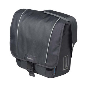 Basil Sport Design - commuter bicycle bag  - 18 liter - graphite