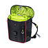 Basil Miles Nordlicht - bicycle backpack with LED-strip - 17 liter - black