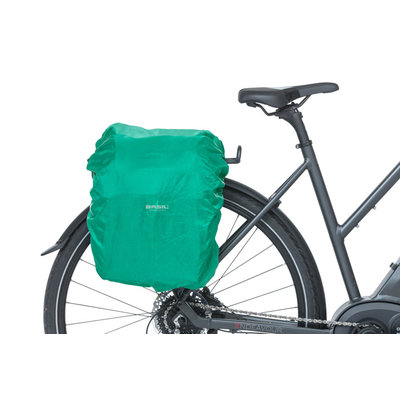 Basil Discovery 365D - dubbele fietstas M - 18 liter - zwart melee