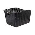 Weave WP - bicycle basket - black