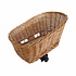 Basil Pasja - dog bicycle basket -  medium - 45 cm - rear -natural