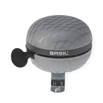 Basil Noir - bicycle bell - 60 mm - silver