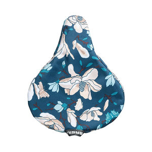 Basil Magnolia - saddle cover - blue