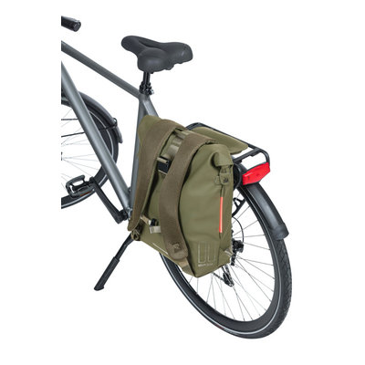 Basil SoHo - fietsrugzak Nordlicht - 14 liter - moss groen