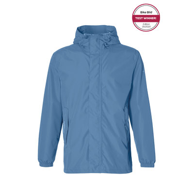 Basil Hoga bicycle rain jacket - unisex - blue