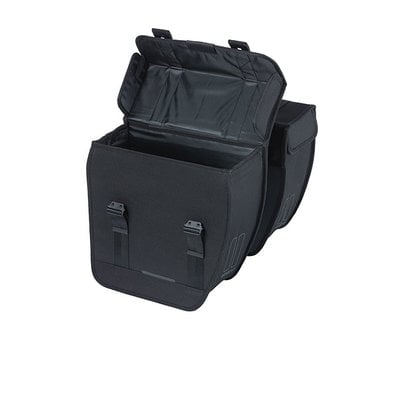 Basil Tour XL - double pannier bag - 35 litres - black