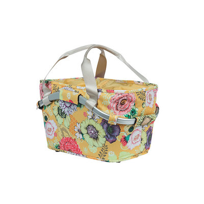 Basil Bloom Field Carry all MIK - bicycle basket - rear - yellow