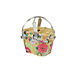 Basil Bloom Field Carry all KF - bicycle basket - front - yellow