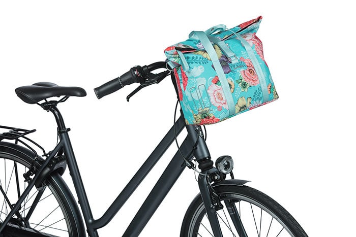 Basil Bloom Field - bicycle handbag MIK - 8-11 liter - front/rear